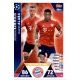 Joshua Kimmich - David Alaba - offensive Duo Bayern München 90 Match Attax Champions 2018-19