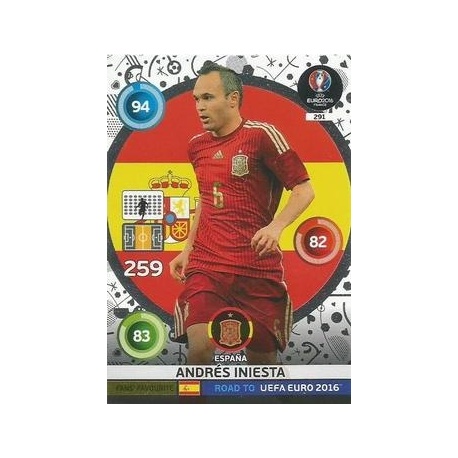 Andrés Iniesta Fans Favourites España 291