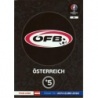 Soccer Trading Cards Logo Österreich Adrenalyn XL Road To Euro 2016