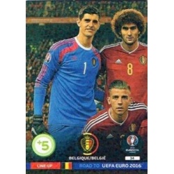 Alineación 1 Bélgica 34