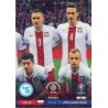Cromos de Fútbol Alineación 2 Polonia Adrenalyn XL Road Uefa Euro 2016