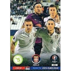 Alineación 1 Serbia 205
