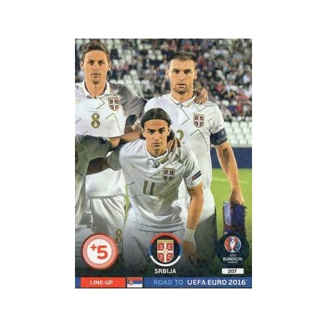 Alineación 3 Serbia 207