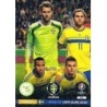 Sale Trading Cards Line-Up 1 Sverige Panini Adrenalyn XL Road Euro 2016