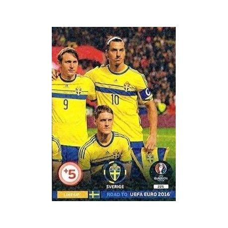 Alineación 3 Suecia 225
