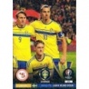 Trading Cards Alineación 3 Suecia Adrenalyn XL Road To Euro 2016