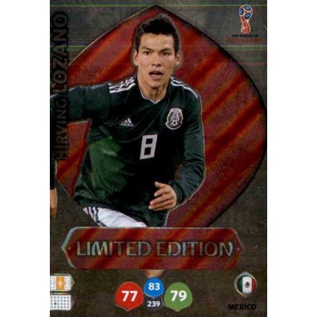 Hirving Lozano - Mexico - Limited Edition Adrenalyn XL World Cup 2018 