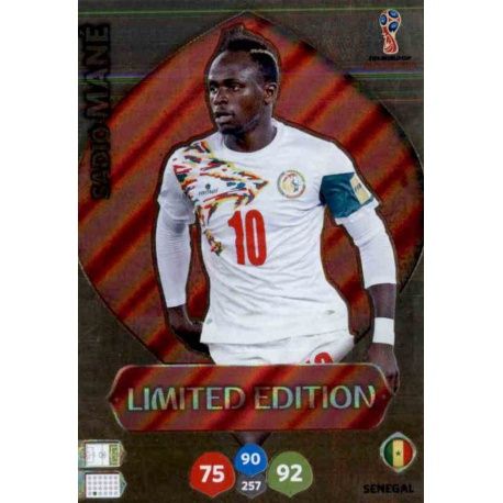 Sadio Mané - Senegal - Limited Edition Adrenalyn XL World Cup 2018 