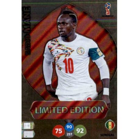 Sadio Mané - Senegal - Limited Edition Adrenalyn XL Russia 2018 