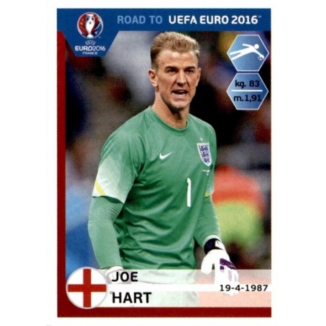 Joe Hart England 65