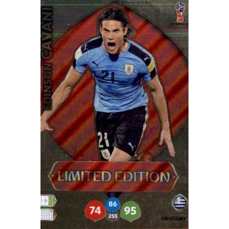 Edinson Cavani - Uruguay - Limited Edition Adrenalyn XL Russia 2018 