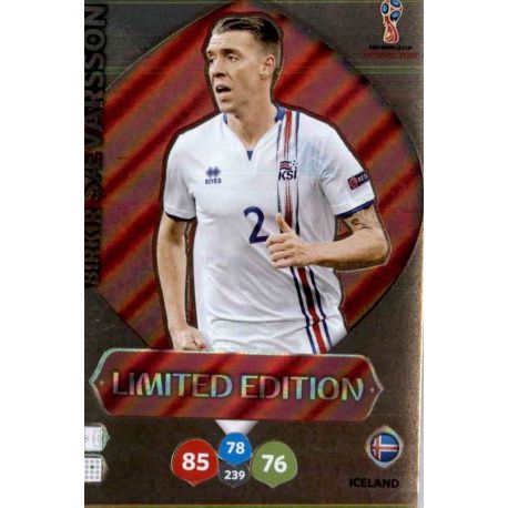 Birkir Saevarsson- Iceland - Limited Edition Adrenalyn XL Russia 2018 