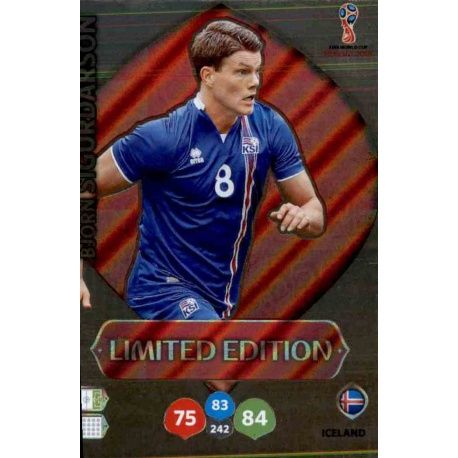 Bjorn Sigurdarsson- Iceland - Limited Edition Adrenalyn XL Russia 2018 