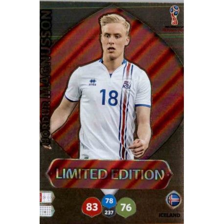 Hordur Magnússon- Iceland - Limited Edition Adrenalyn XL Russia 2018 