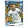 Cromo de Andreas Samaris Grecia Panini Road To Uefa Euro 2016