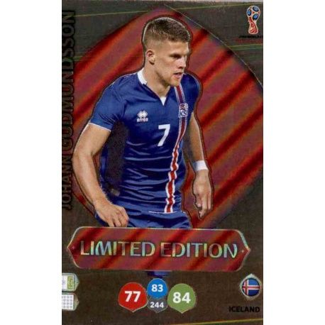 Johann Gudmundsson - Iceland - Limited Edition Adrenalyn XL World Cup 2018 