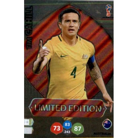 Tim Cahill - Australia - Limited Edition Adrenalyn XL World Cup 2018 