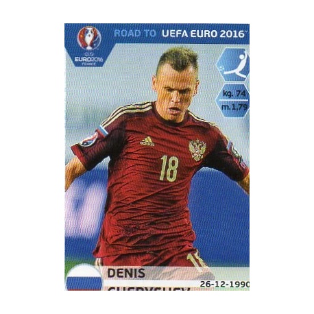 Denis Cheryshev Russia 269