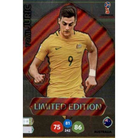 Tomi Juric - Australia - Limited Edition Adrenalyn XL Russia 2018 