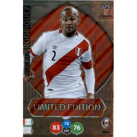 Alberto Rodriguez - Peru - Limited Edition Adrenalyn XL World Cup 2018 