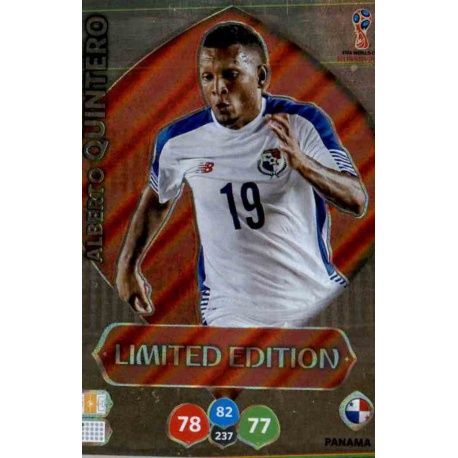 Alberto Quintero - Panama - Limited Edition Adrenalyn XL World Cup 2018 