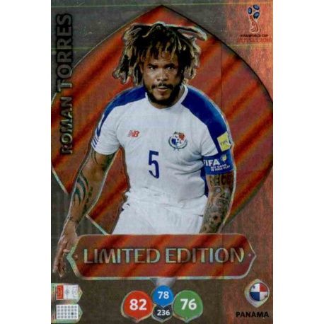 Roman Torres - Panama - Limited Edition Adrenalyn XL World Cup 2018 