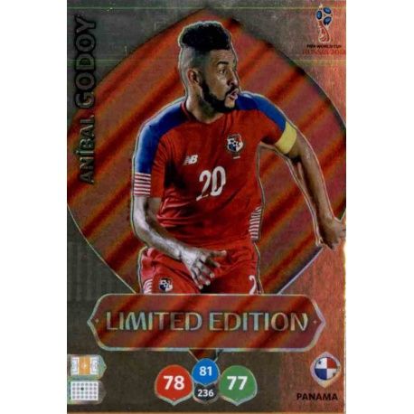 Aníbal Godoy - Panama - Limited Edition Adrenalyn XL Russia 2018 