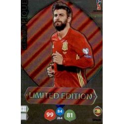 Gerard Pique - Spain - Limited Edition Adrenalyn XL World Cup 2018 