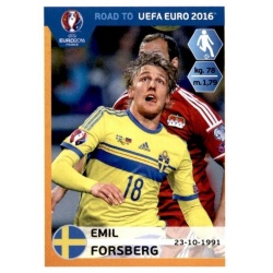 Emil Forsberg Sverige 343