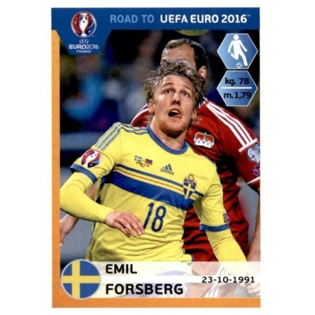 Emil Forsberg Suecia 343