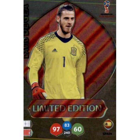 David De Gea - Spain - Limited Edition Adrenalyn XL Russia 2018 