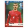 Cromo de Serdar Aziz Turquia Road To Uefa Euro 2016
