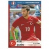 Cromo de Nuri Sahin Turquia Panini Road To Euro 2016 Stickers