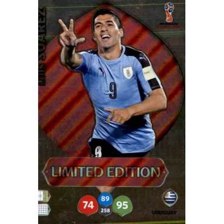 Luis Suárez - Uruguay - Limited Edition Adrenalyn XL Russia 2018 