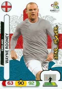 Match Attax Euro 2012 Wayne Rooney England Star Player 