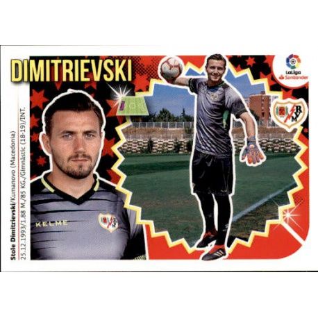 Dimitrievski Rayo Vallecano Coloca 2Bis Colocas 2018-19