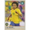 Sale Sticker of Willian Brazil Road To 2018 Panini