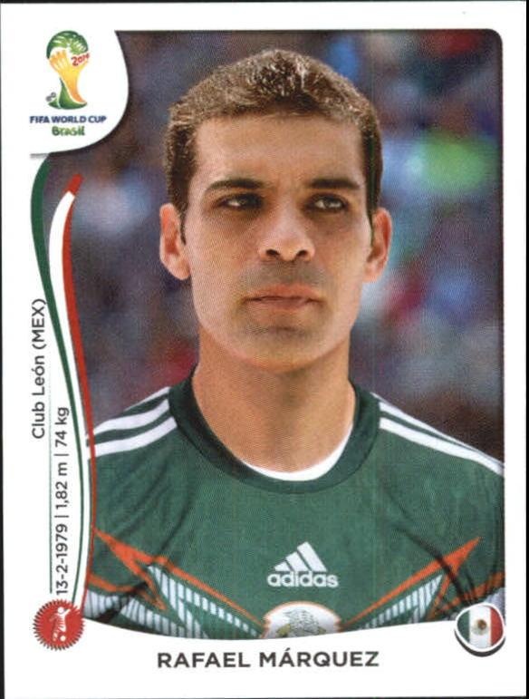 Buy Loose Sticker Rafael Marquez Mexico Fifa World Cup Brazil 14 Panini
