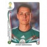 Sticker of Javier Hernández México Fifa World Cup Brazil 2014 Panini