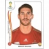 Venta Cromo de Sergio Ramos España Panini Fifa World Cup 2014