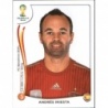 Comprar Cromos  Andrés Iniesta España Panini Fifa World Cup Brazil 2014