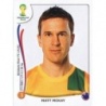 Venta Cromo de Matt McKay Australia Fifa World Cup Brazil 2014 Panini