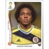 Venta Cromo de Carlos Sanchez Colombia Fifa World Cup Brazil 2014 Panini