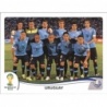 Venta Cromo de Alineación Uruguay Panini Fifa World Cup 2014