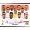 Oferta Cromo Alineación England Panini Fifa World Cup Brazil 2014