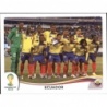 Comprar Cromo Alineación Ecuador Fifa World Cup Brazil 2014 Panini