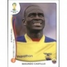 Venta Cromo de Segundo Castillo Ecuador Panini Fifa World Cup 2014