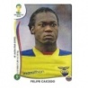 Venta Cromo de Felipe Caicedo Ecuador Fifa World Cup Brazil 2014 Panini