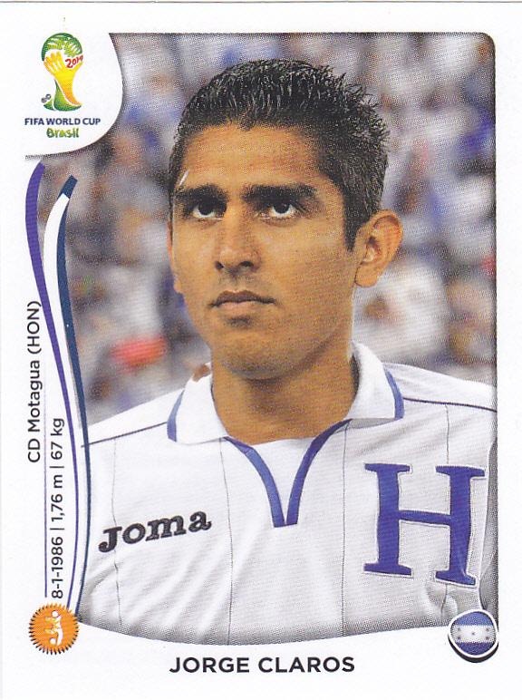 Panini 49 Hulk Brasil FIFA WM 2014 Brasilien 