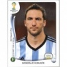 Comprar Cromos  Gonzalo Higuaín Argentina Panini Brazil 2014 Stickers
